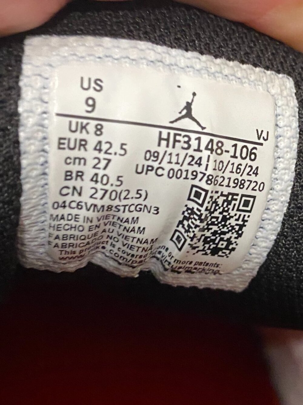 Air Jordan 1 Low SE Matte Silver Men’s 9 - Picture 4 of 11